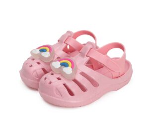 batukai vaikams D.D.Step (Vengrija)  D.D.Step rožinės LED klumpės 26-31 d. J089-41199CM