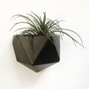 magnetinis sieninis vazonas juodas augalams piestukams kanceliarinems prekems 3 1