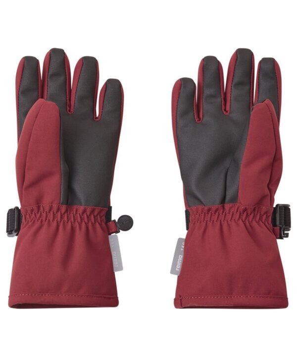 Gloves REIMA Tartu 5300105A Jam red For Kids