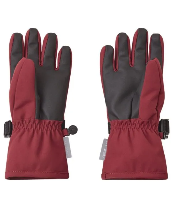 Gloves REIMA Tartu 5300105A Jam red For Kids