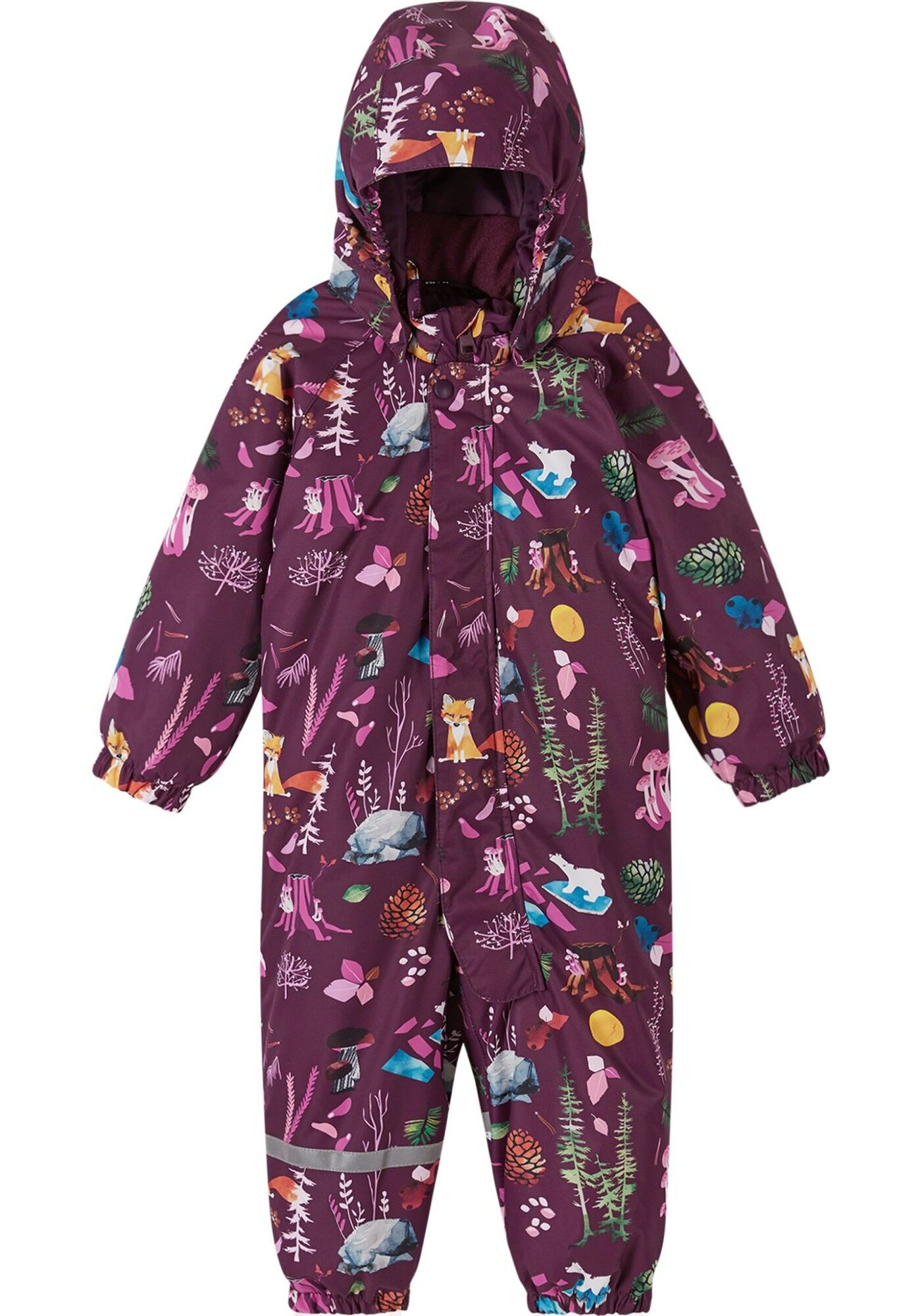 REIMA Tuohi 5100154A žieminis kombinezonas mergaitėms 5 Overalls REIMA Tuohi 5100154A Deep purple 4967 For Kids