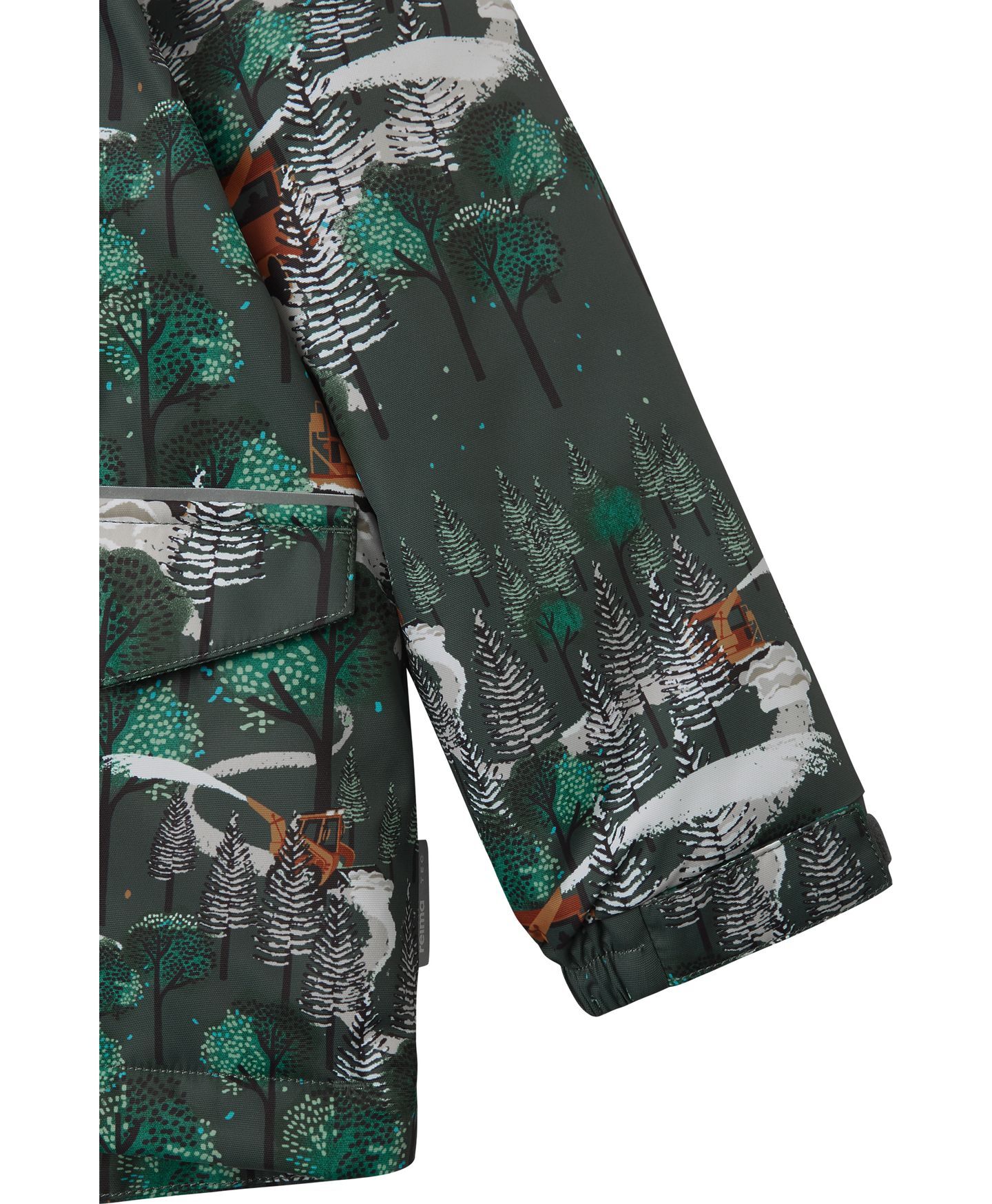 REIMA Kustavi 5100122A striukė vaikams 8 Jackets REIMA Kustavi 5100122A Thyme green For Kids