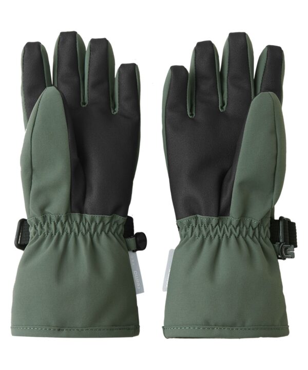 Gloves REIMA Tartu 5300105A Thyme Green For Kids