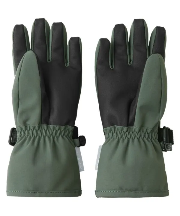 Gloves REIMA Tartu 5300105A Thyme Green For Kids