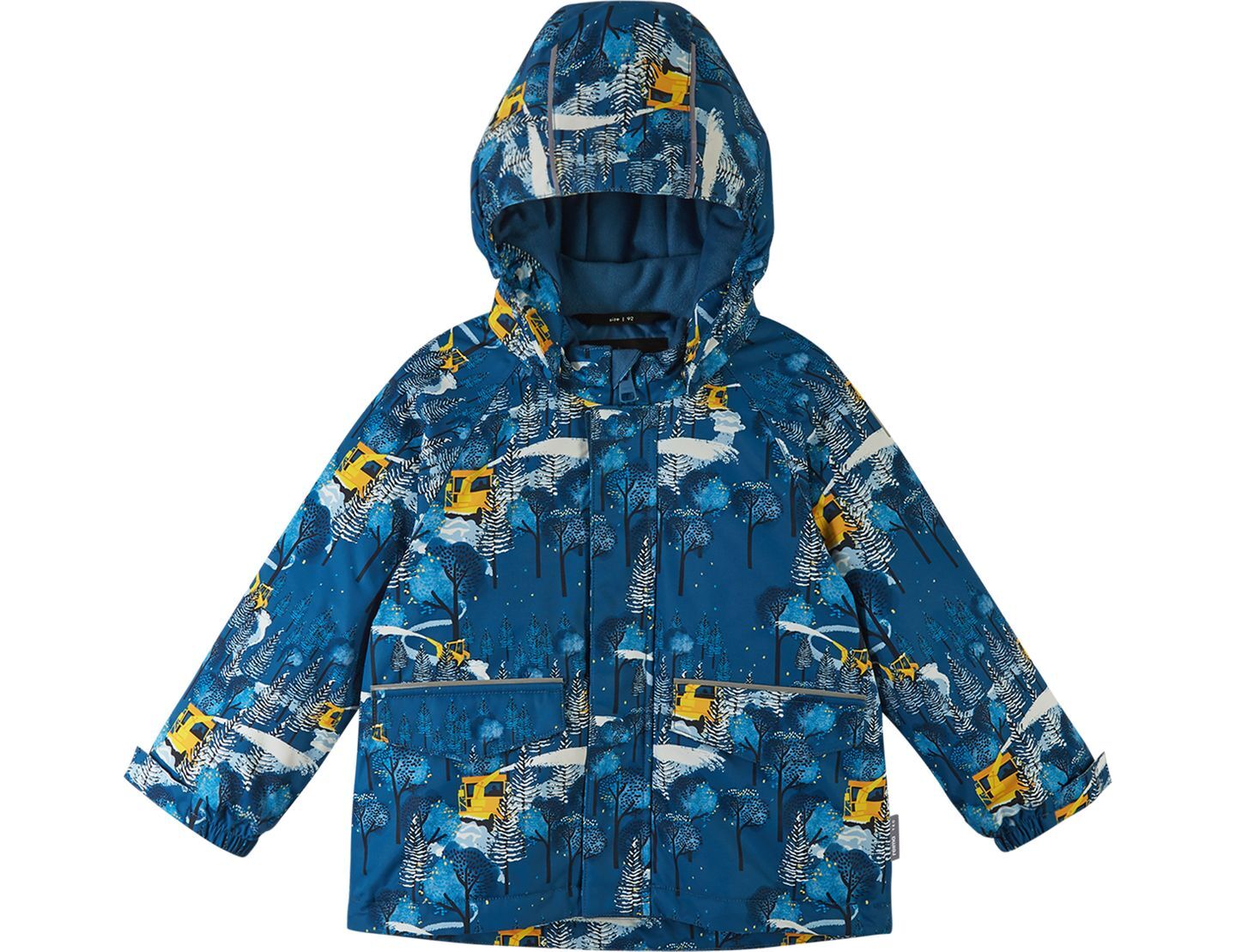 REIMA Kustavi 5100122A striukė vaikams 4 Jackets REIMA Kustavi 5100122A Soft Navy For Kids