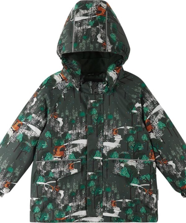 Jackets REIMA Kustavi 5100122A Thyme green For Kids
