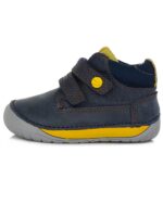 batukai vaikams D.D.Step (Vengrija)  Barefoot tamsiai mėlyni batai 20-25 d. S070-520