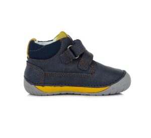 batukai vaikams D.D.Step (Vengrija)  Barefoot tamsiai mėlyni batai 20-25 d. S070-520