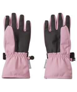 Gloves REIMA Tartu 5300105A Grey Pink For Kids