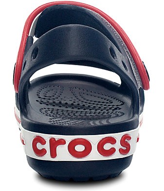 Crocs Crocband Kids Sandal vaikiškos basutės 4 Sandals Crocs™ Kids' Crocband Sandal Navy/Red For Kids
