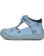 batukai vaikams D.D.Step (Vengrija)  Barefoot šviesiai mėlyni batai 20-25 d. H070-41464