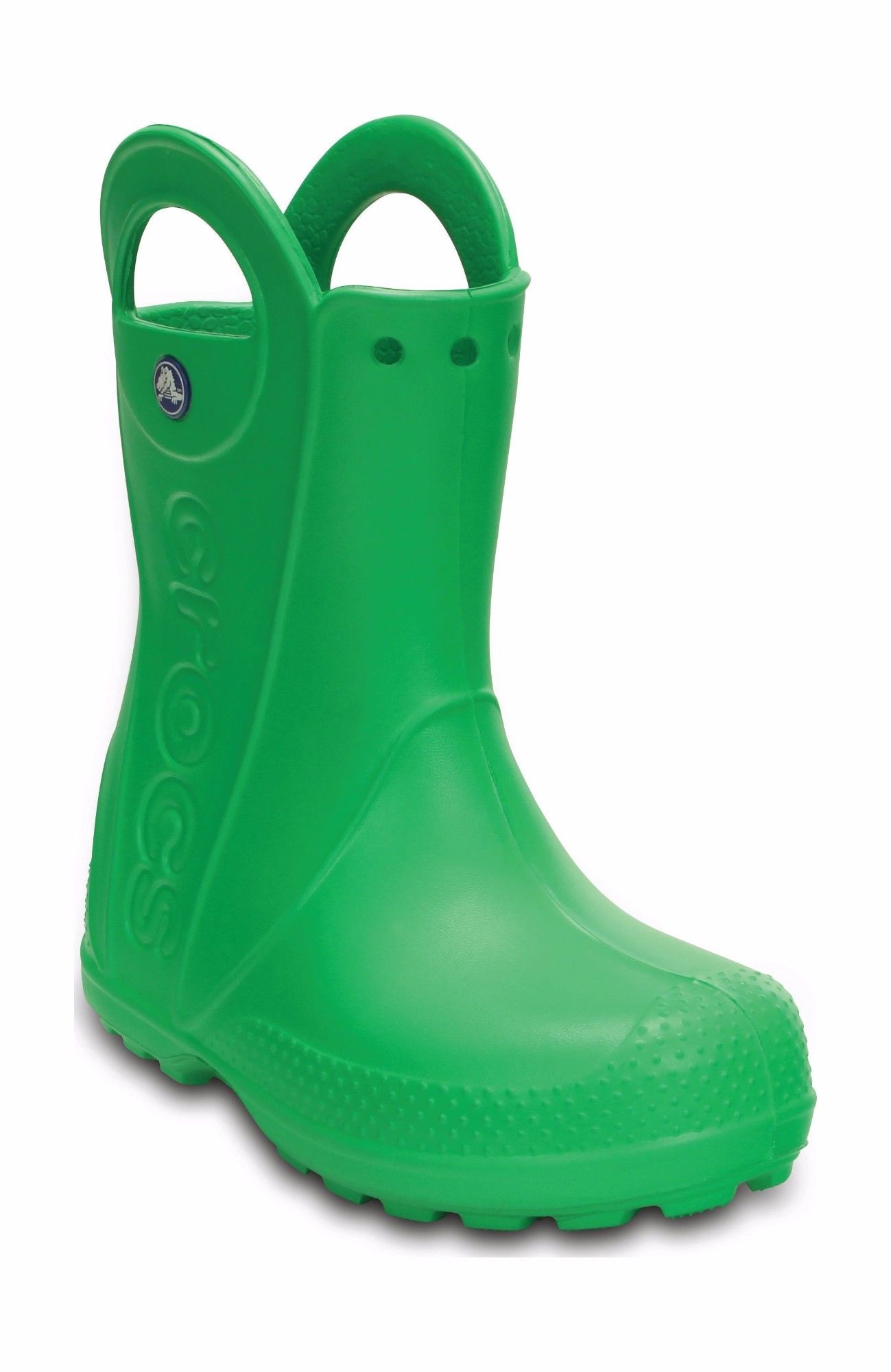 Crocs Kids' Handle It Rain Boot Grass Green vaikiški lietaus batai 4 Boots