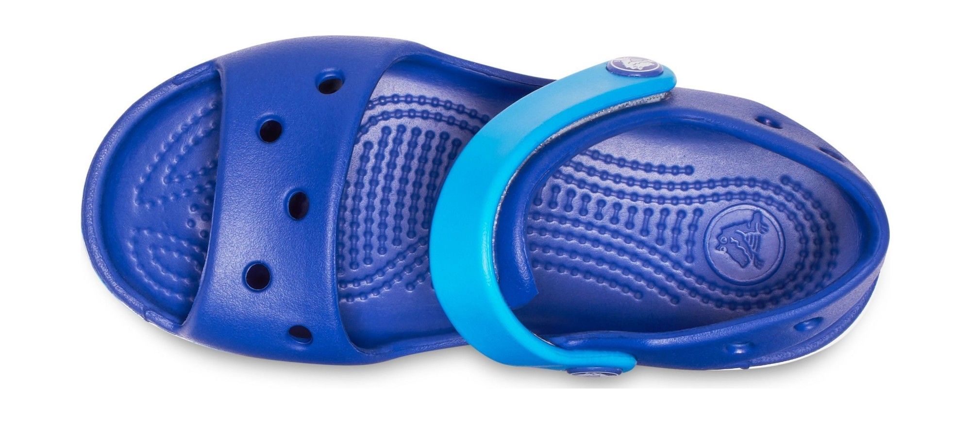 Crocs Kids' Crocband Sandal Cerulean Blue/Ocean vaikiškos basutės 5 For girls