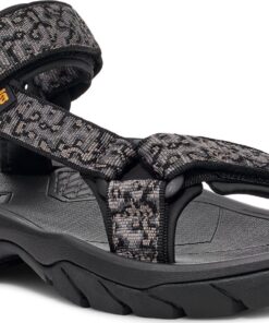 Sandals Teva Terra Fi 5 Universal Men's Magma Black/ Grey For Men
