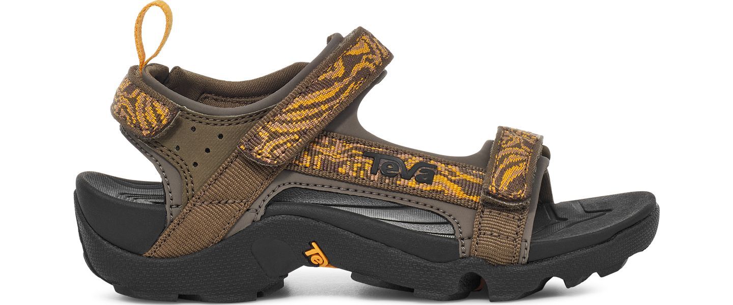 Teva Tanza Kid's Lava Olive vaikiškos basutės 3 Footwear