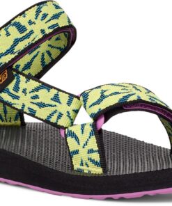 Sandals Teva TEVA Original Universal Women's Beach Floral Wild Lime  For Women