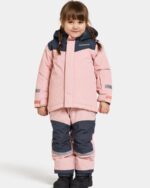 Didriksons žieminis 2-jų dalių kombinezonas – SKARE KIDS SET Dusty pink