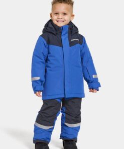 Didriksons žieminis 2-jų dalių kombinezonas - SKARE KIDS SET Caribbean blue