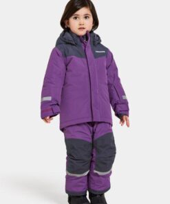 Didriksons žieminis 2-jų dalių kombinezonas - SKARE KIDS SET Royal Purple