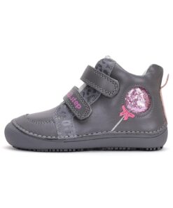 batukai vaikams D.D.Step (Vengrija)  Barefoot pilki batai 31-36 d. A063-42804AL