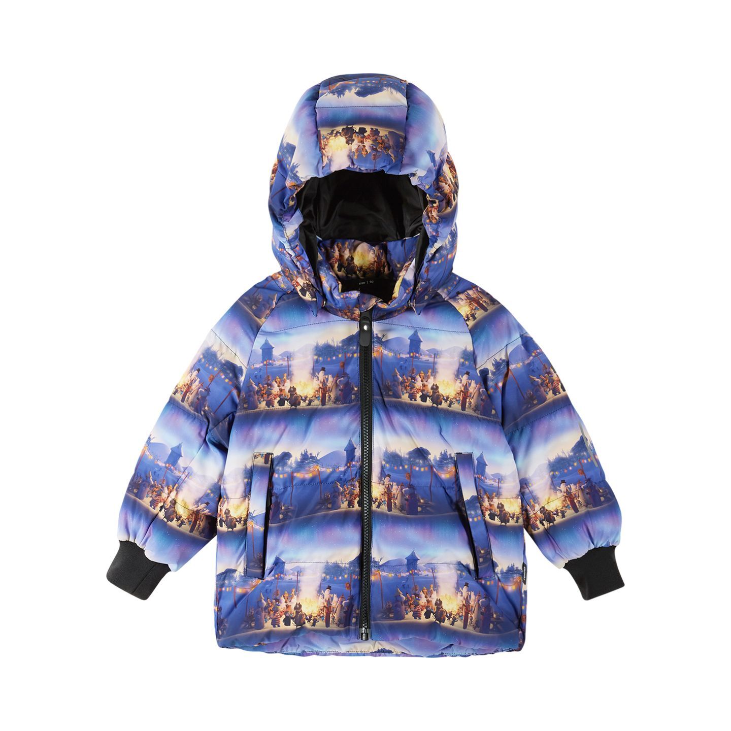 REIMA MOOMIN LYKTA 5100013B kombinezonas vaikams 5 Jackets REIMA MOOMIN LYKTA 5100013B Twilight Blue