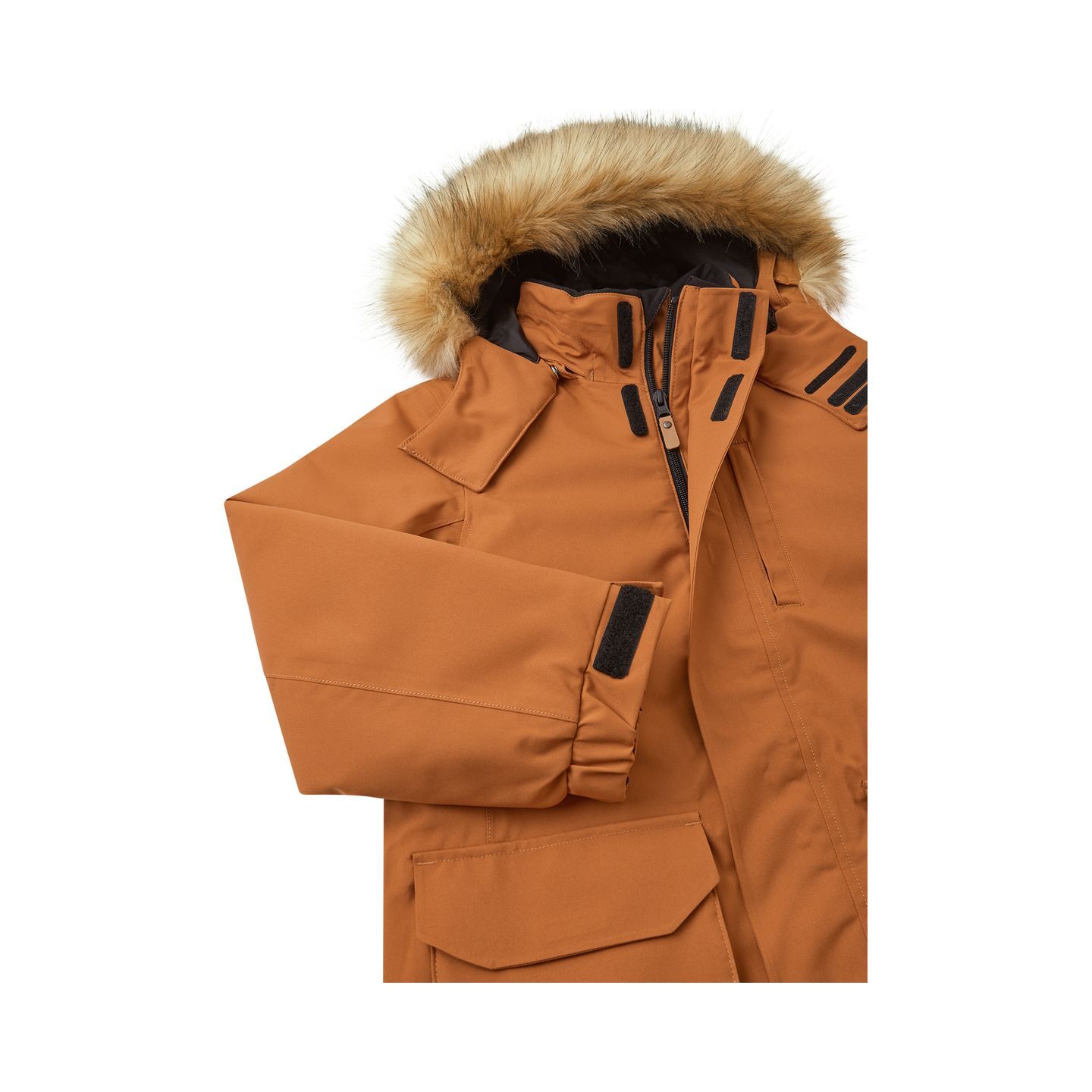 REIMA AJATON 5100360A Cinnamon Brown 1490 striukė vaikams 7 Jackets REIMA AJATON 5100360A Cinnamon brown 1490