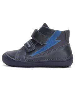 batukai vaikams D.D.Step (Vengrija)  Barefoot tamsiai mėlyni batai 31-36 d. A063-42696L