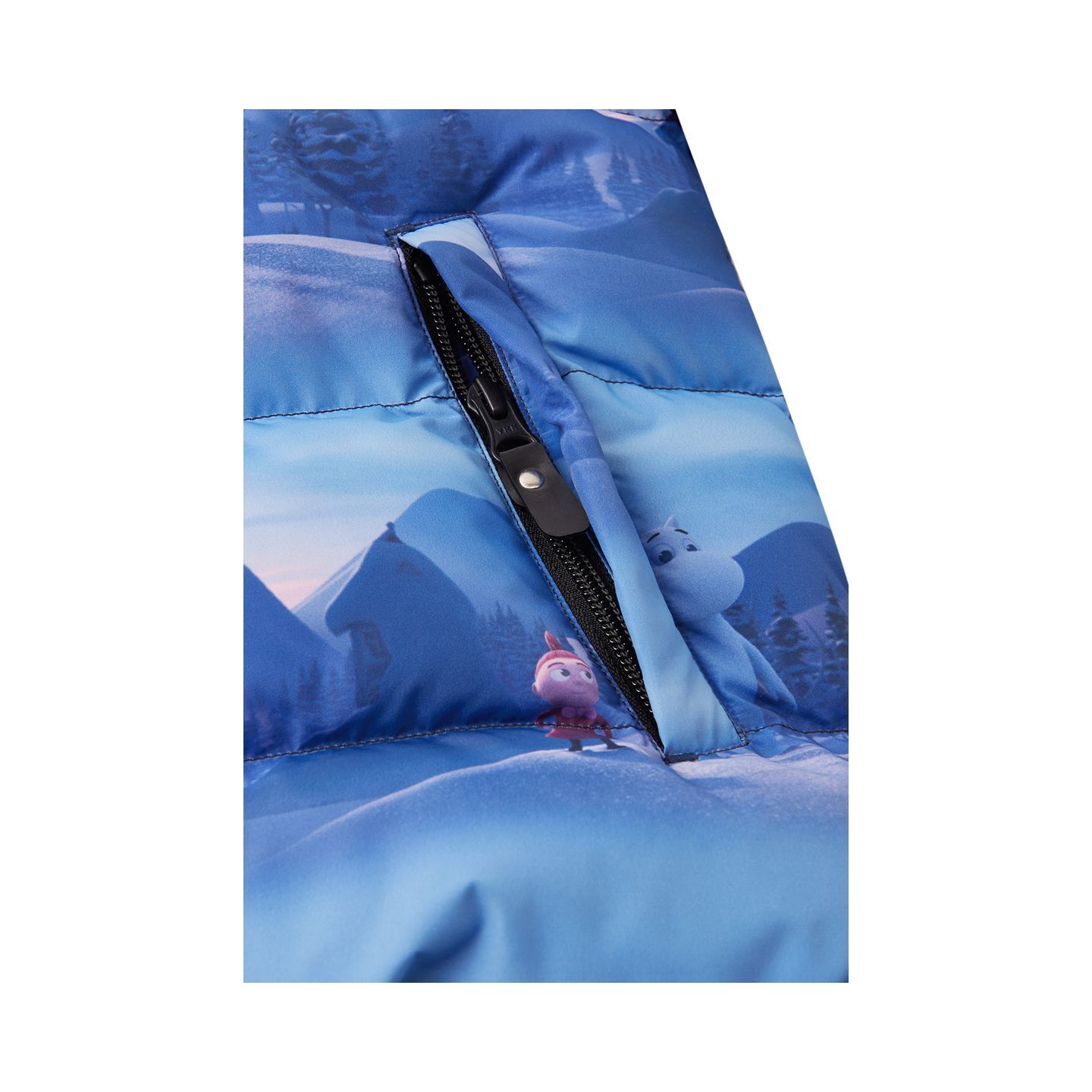 REIMA MOOMIN LYKTA 5100013B kombinezonas vaikams 9 Jackets REIMA MOOMIN LYKTA 5100013B Frozen Blue