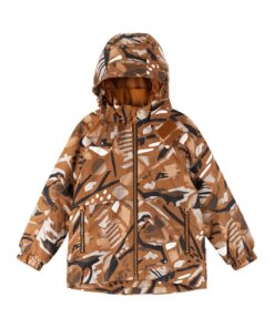 Jackets REIMA Muonio Cinnamon brown 1492 For Kids