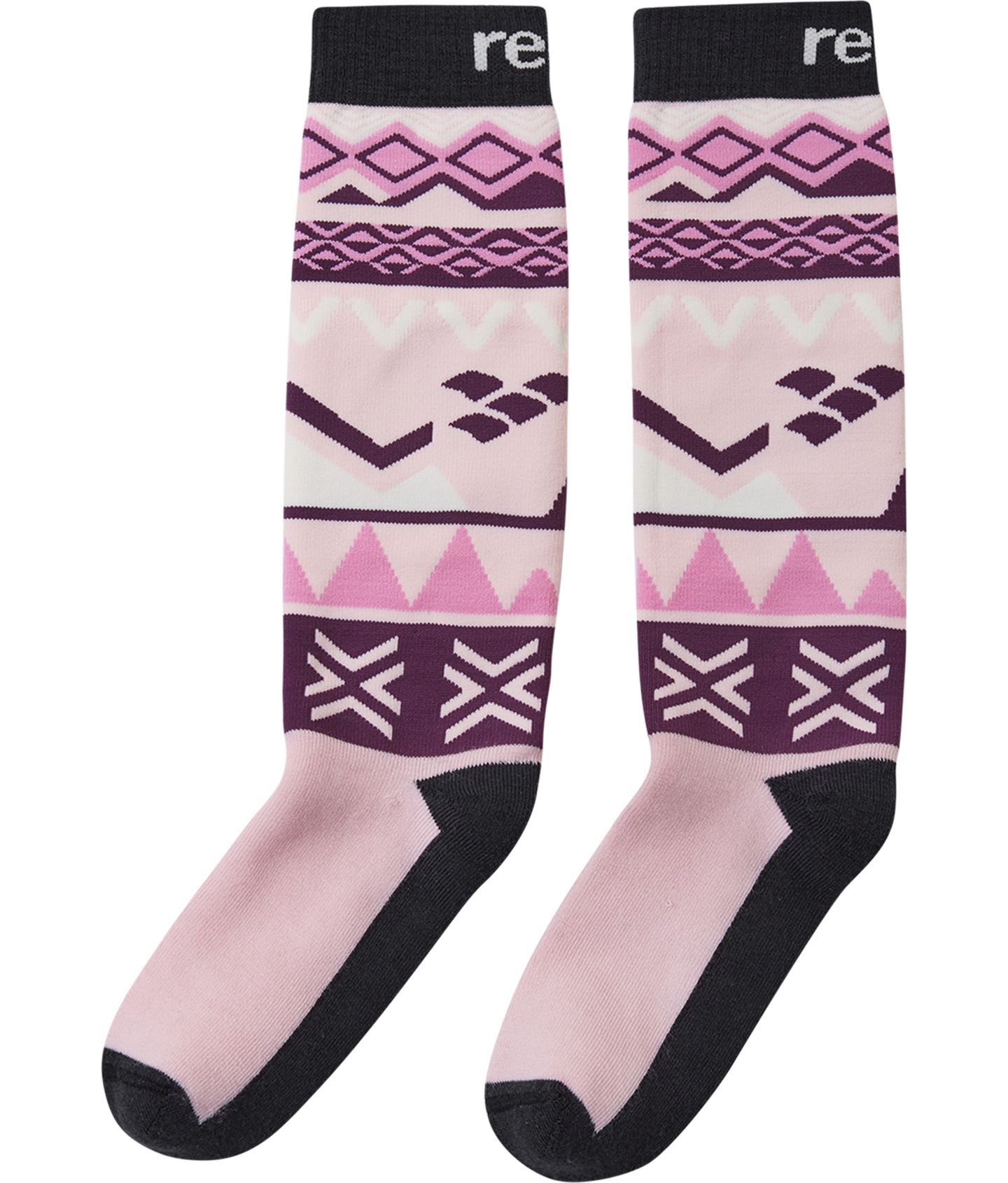 REIMA SUKSEE 5300100C Pale rose 4011 kojinės vaikams 4 Socks REIMA SUKSEE 5300100C Pale rose 4011
