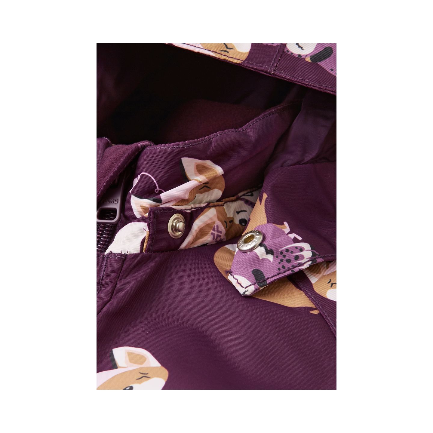 REIMA Tuohi 5100154A žieminis kombinezonas vaikams – Deep Purple 4966 8 For girls