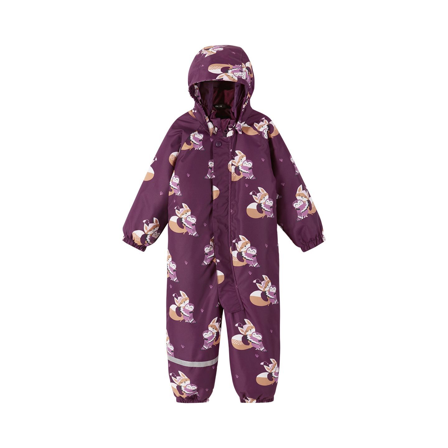 REIMA Tuohi 5100154A žieminis kombinezonas vaikams – Deep Purple 4966 4 Overalls REIMA Tuohi 5100154A Deep purple 4966 For Kids