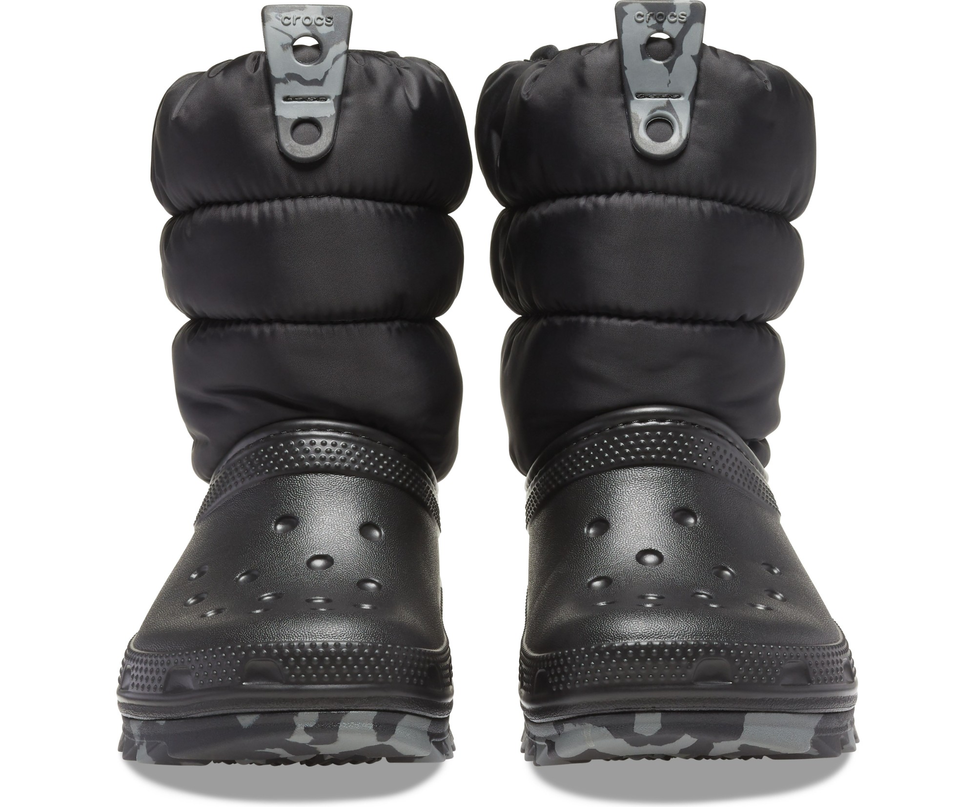 Crocs Classic Neo Puff Boot Kid's 207683 vaikiški aulinukai 6 Ankle boots Crocs™ Classic Neo Puff Boot Kid's 207683 Black For Kids