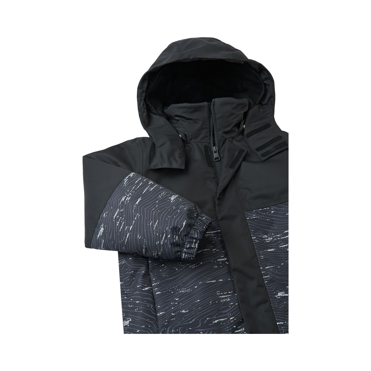 REIMA HOHTAVA 5100358A – Black 9992 striukė vaikams 7 Jackets REIMA HOHTAVA 5100358A Black 9992