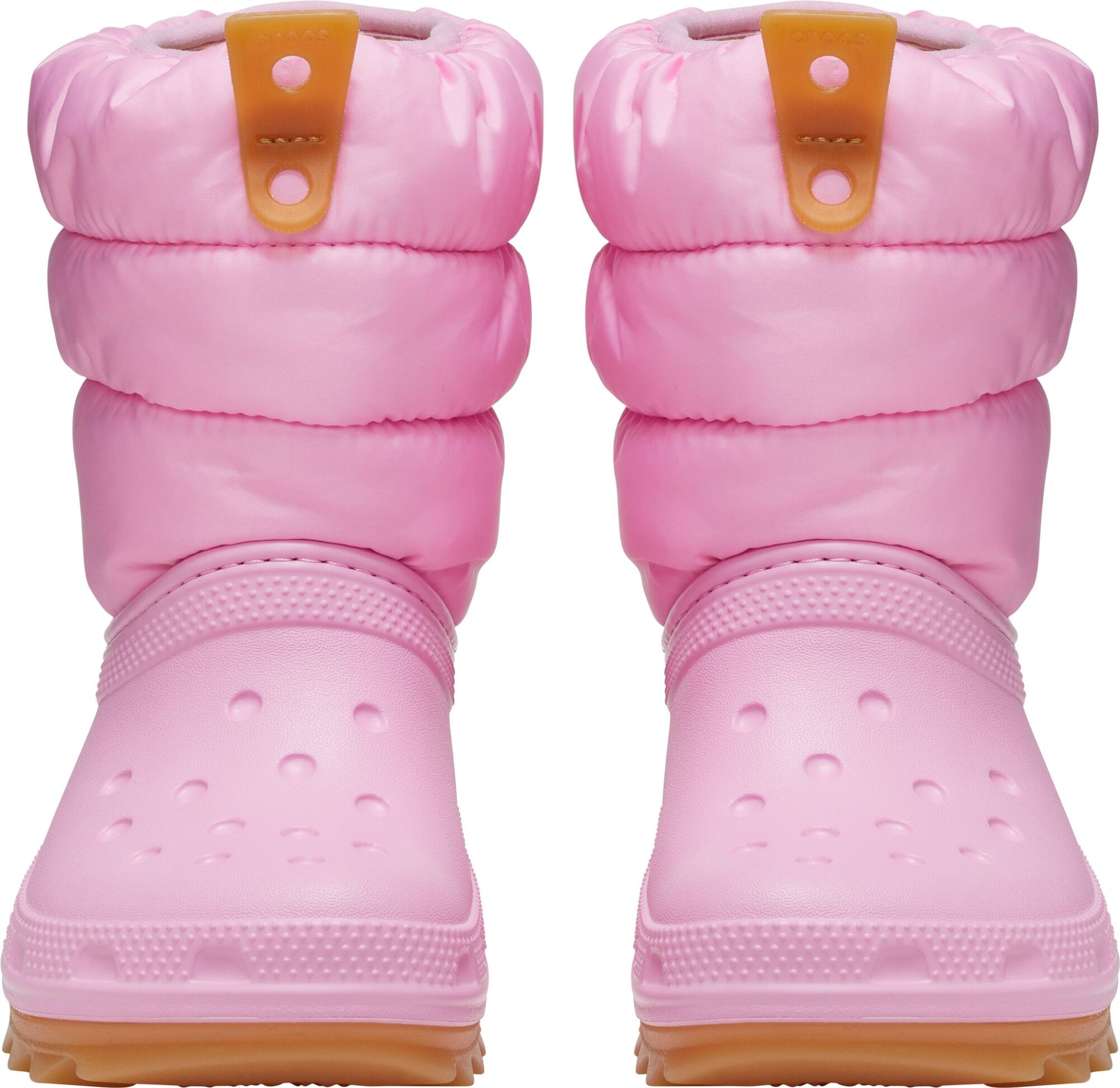 Crocs Classic Neo Puff Boot Kid's 207683 vaikiški aulinukai 6 Ankle boots Crocs™ Classic Neo Puff Boot Kid's 207683 Pink Tweed/Gum For Kids