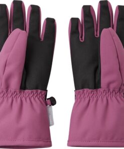 Gloves REIMA Tartu 5300105A Red Violet 5390 For Kids