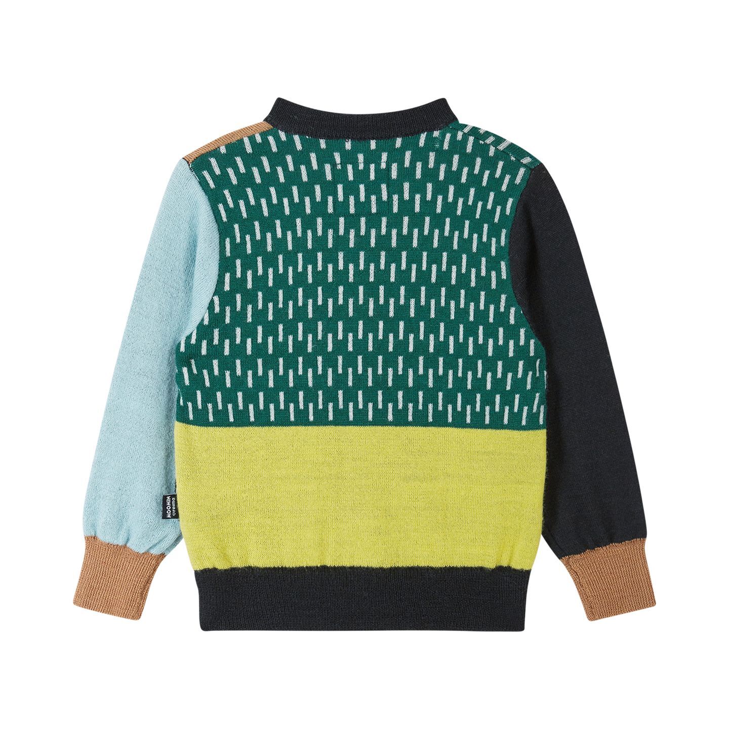 REIMA MOOMIN IDELAR 5200020B kombinezonas vaikams 5 Jumper REIMA MOOMIN IDELAR 5200020B Cool green 8789