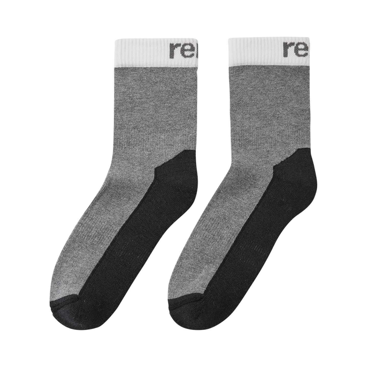 REIMA VILLALLA 5300051C kojinės vaikams 4 Socks REIMA VILLALLA 5300051C Melange grey 9401