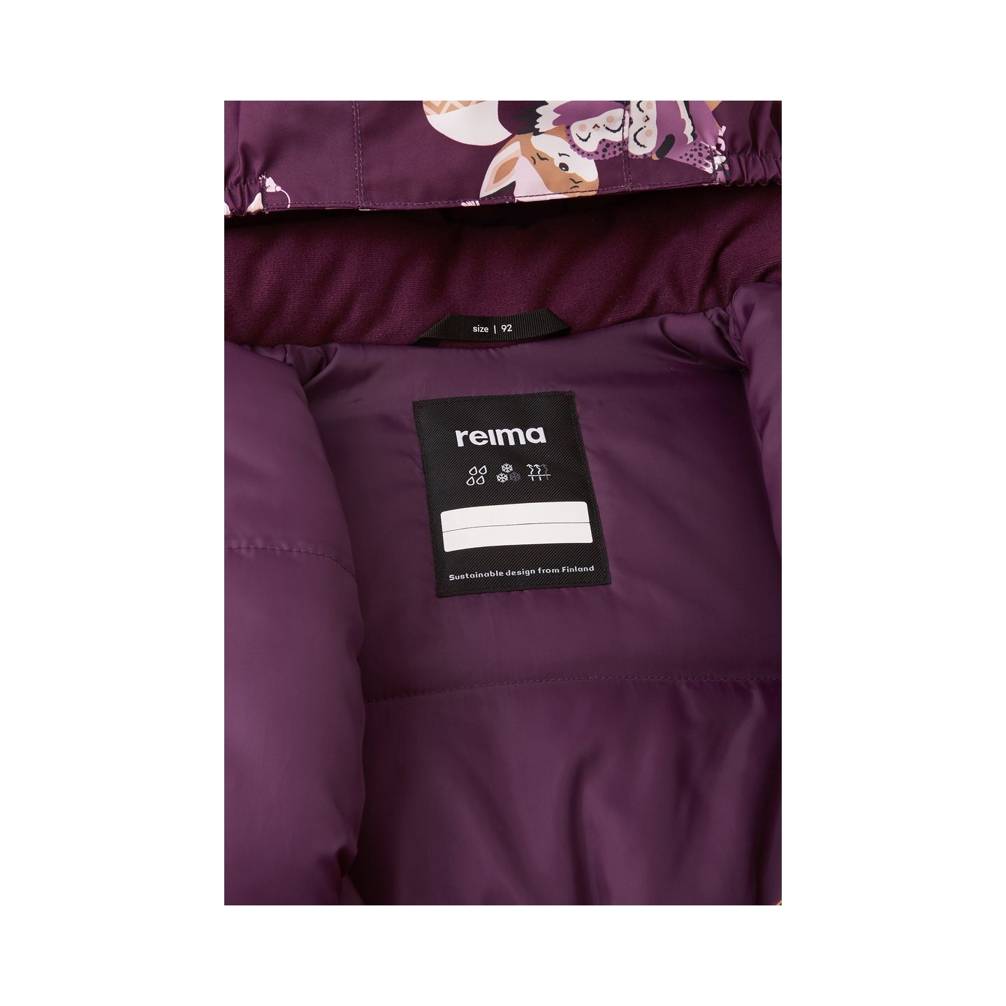 REIMA Tuohi 5100154A žieminis kombinezonas vaikams – Deep Purple 4966 9 Clothes