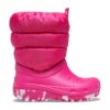 Crocs Classic Neo Puff Boot batai vaikams Candy Pink 2 Footwear