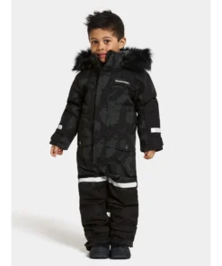 Didriksons žieminis kombinezonas BJÄRVEN KDS COV SE - Island Print Reflex