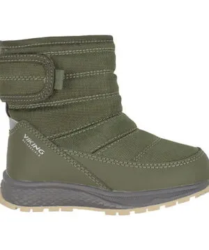 Viking žieminiai batai vaikams Equip Warm WP 1V Pull on - Olive