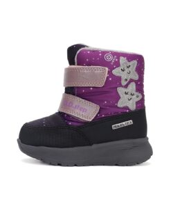 batukai vaikams D.D.Step (Vengrija)  LED sniego batai su vilna 28-33 d. P083-42624BL
