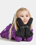 Didriksons žieminės neperšlampančios pirštinės Biggles Mitten 7 060  - Black