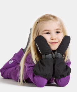 Didriksons žieminės neperšlampančios pirštinės Biggles Mitten 7 060  - Black