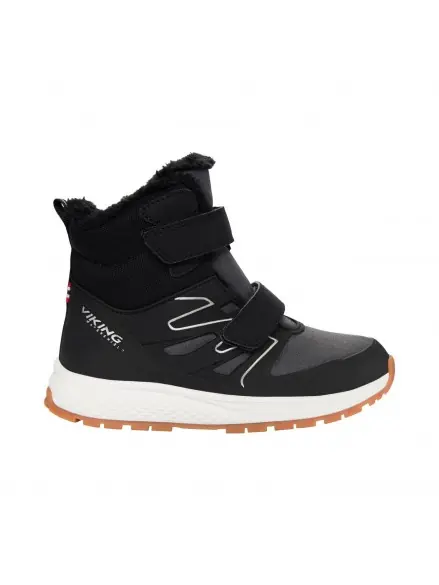 Alternative view of Viking žieminiai batai vaikams Equip Defence Warm WP 2V  - Black/Char