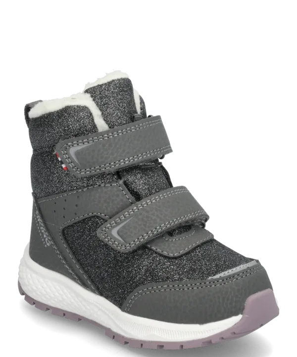 Viking žieminiai batai vaikams Equip Warm WP 2V - CHARCOAL/DUSTY PINK