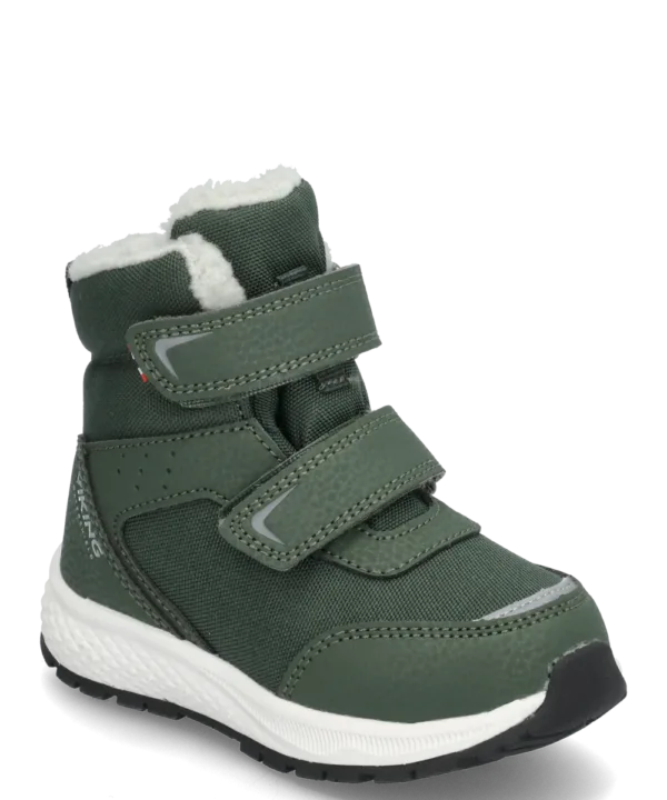 Viking žieminiai batai vaikams Equip Warm WP 2V - Pine/Black