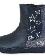 Ponte20 Tamsiai mėlyni batai su pašiltinimu 30-35 d. DA031715L. Batai vaikams. Tvirtas užkulnis