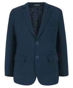 batukai vaikams Rodeng  116-152 cm klasikinis mėlynas švarkas vaikinams į mokyklą NORMAL